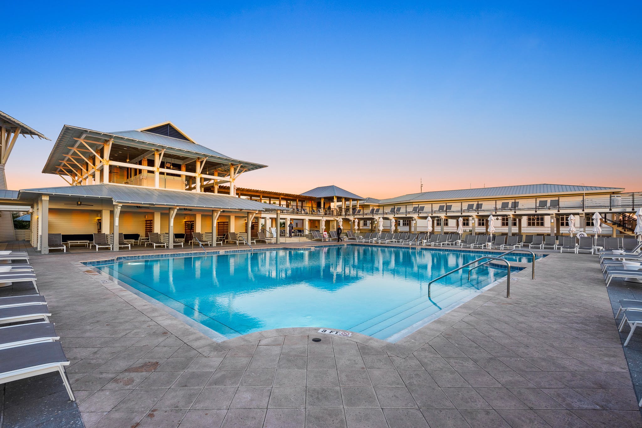 Seaside pool