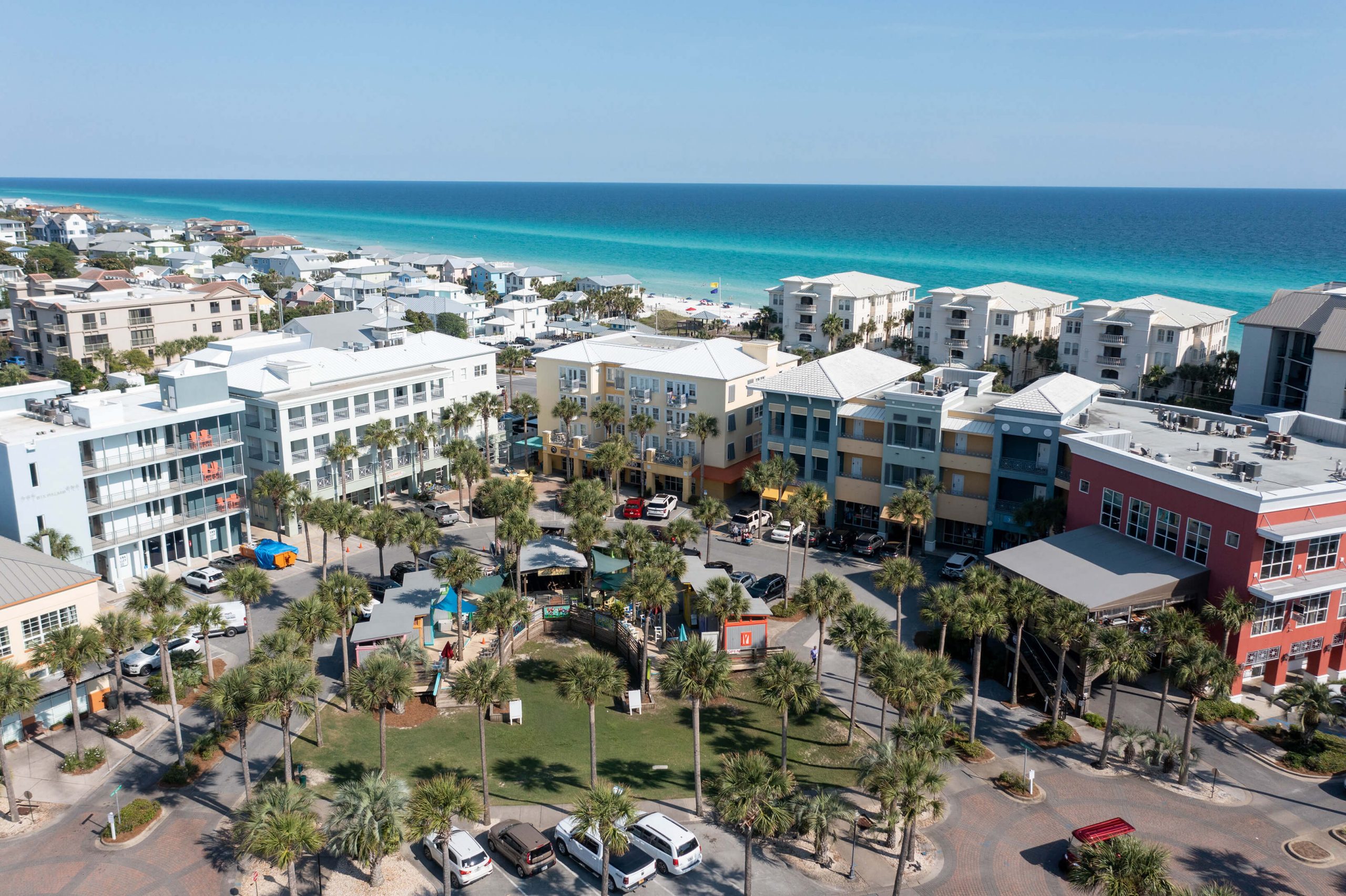 aerial photo gulf place